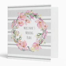 Aquarelle rose fleurie en fer Personnalisée