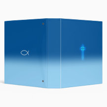 Classeur chrétien avec la croix