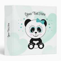Cute Panda (Vert Menthe)
