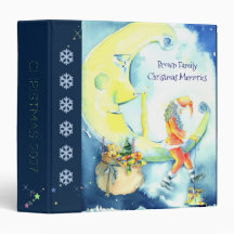 Livre de photo de famille de Père Noël de