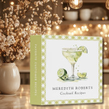 Serveuse Cocktail Margarita Motif Vérifié