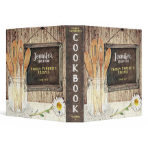 Vintage avec Mason Jar Cookbook