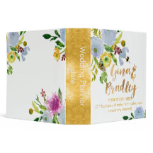 Wedding planner floral PixDezines Watercolor