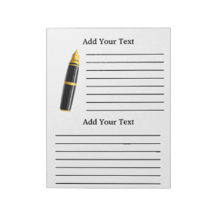 Classeur Carnet Note Pad Insertion