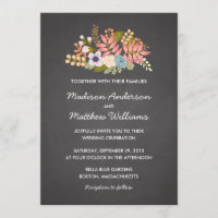 CLASSEUR FLORAL | FAIRE-PART DE MARIAGE