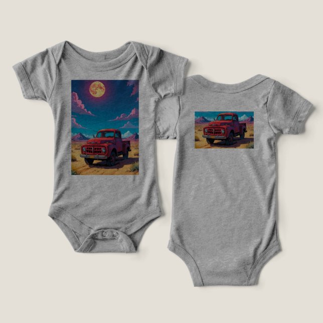 Classic American Pickup (Design Recto & Verso)