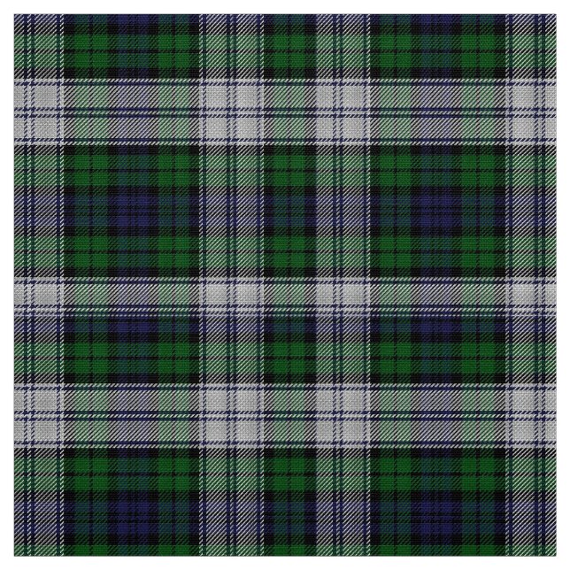 Classic Black Watch robe Tartan Tissu Plaid (Échantillon)