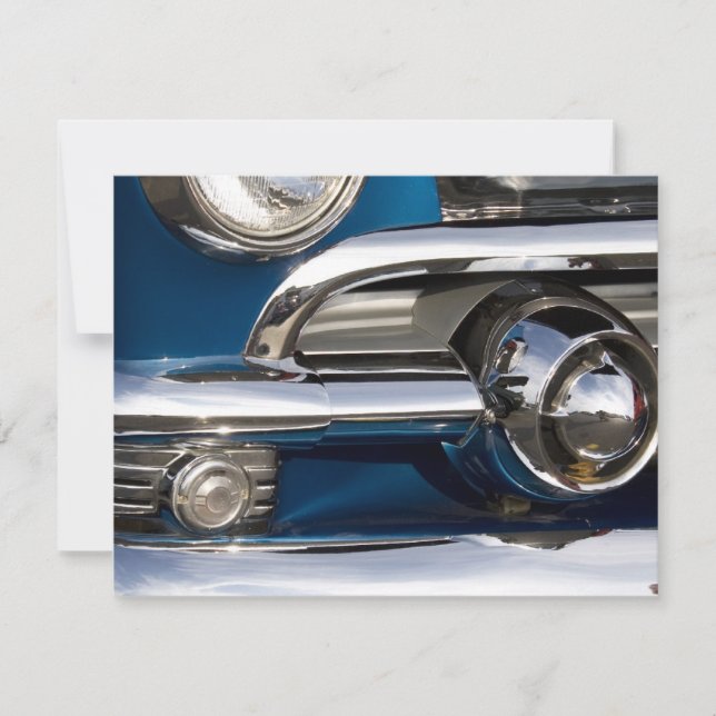 Classic Car Chrome Closeup (Devant)