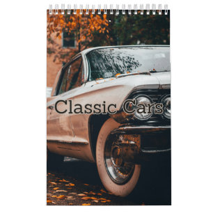 Classic Cars Showcase Collection Wall Calendrier
