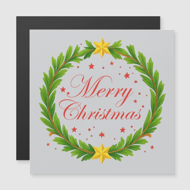 Classic Christmas Wreath (Devant / Derrière)
