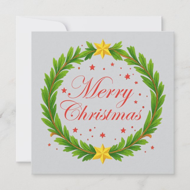 Classic Christmas Wreath (Devant)