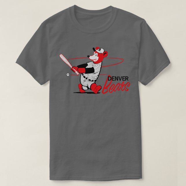 Classic Denver Bears Baseball TShirt (Design devant)