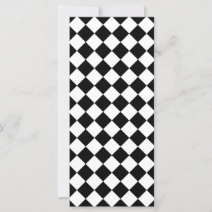 Classic Diamond noir et blanc Checkers