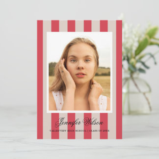 Classic Grad graduation faire-part