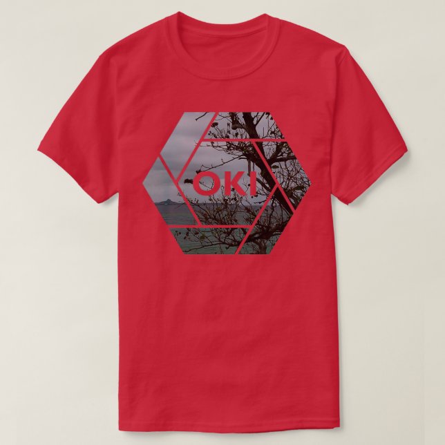 Classic graphique d'Okinawa TShirt (Design devant)
