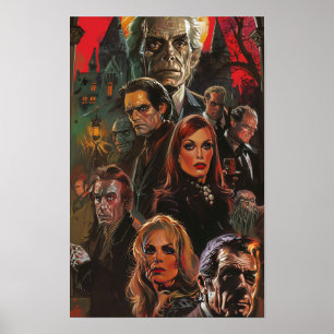 Classic Hammer Horror Films Film Poster