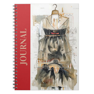 Classic LBD Little Black Dress Journal