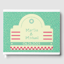 Classic les années 50 Diner Graphic Mariage livre 