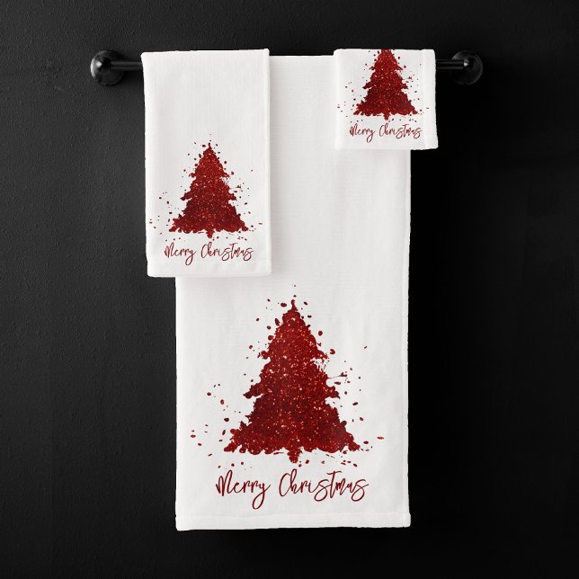 Classic Merry Christmas | Rich Festive Crimson Red (Créateur téléchargé)