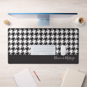 Classic moderne noir et blanc Houndstooth