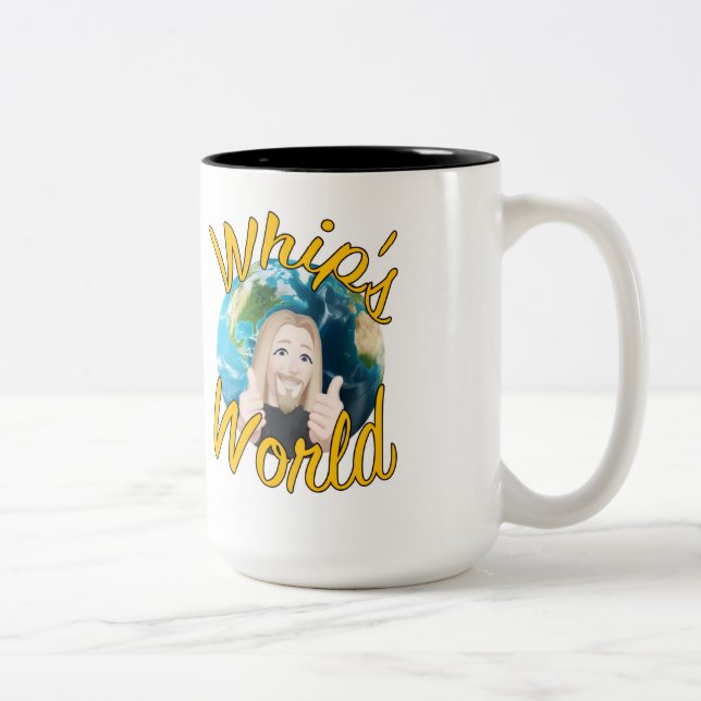 Classic Mug, 15 oz Two-Tone Coffee Mug (Droit)