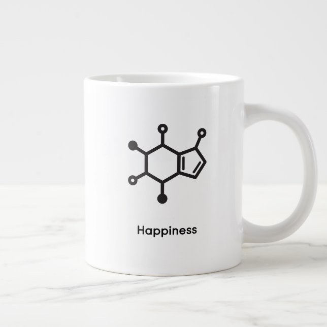 Classic Mug - Caffeine = Happiness (Droite)