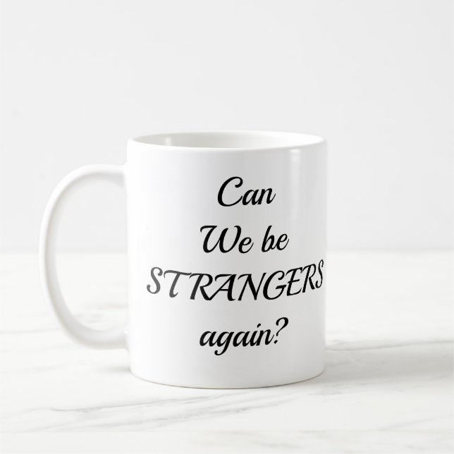 Classic Mug with novel quotes  (Gauche)