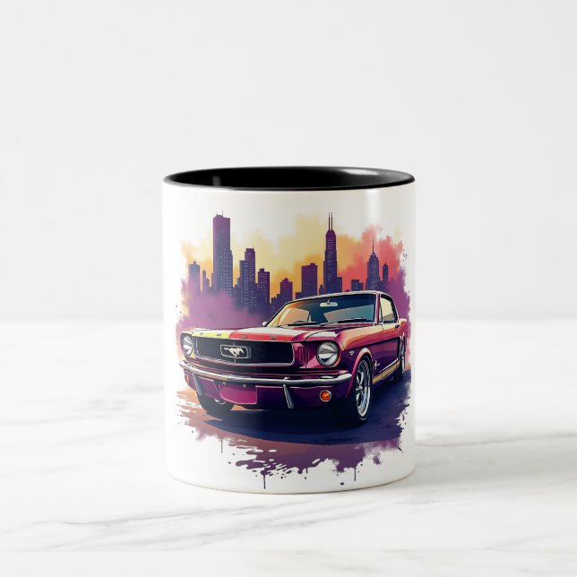 Classic Mustang Coffee Mug (Centre)