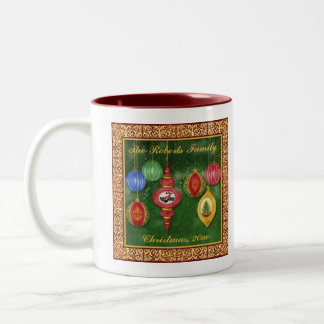 Classic Noël Ornament Famille de Noël Mug