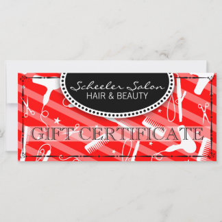 Classic Red Hair & Beauty Certificat cadeau