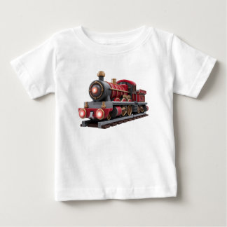 Classic Red Steam Train – Adventure Kids T-Shirt