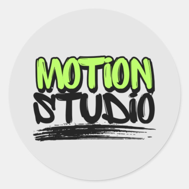 Classic Round Stickers  (Devant)