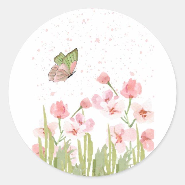 Classic Round Stickers (Devant)