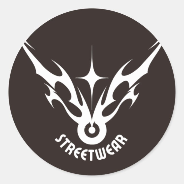 Classic Round Stickers  (Devant)