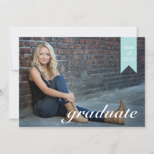 Classic Tiffany Faire-part de diplôme - Invitation