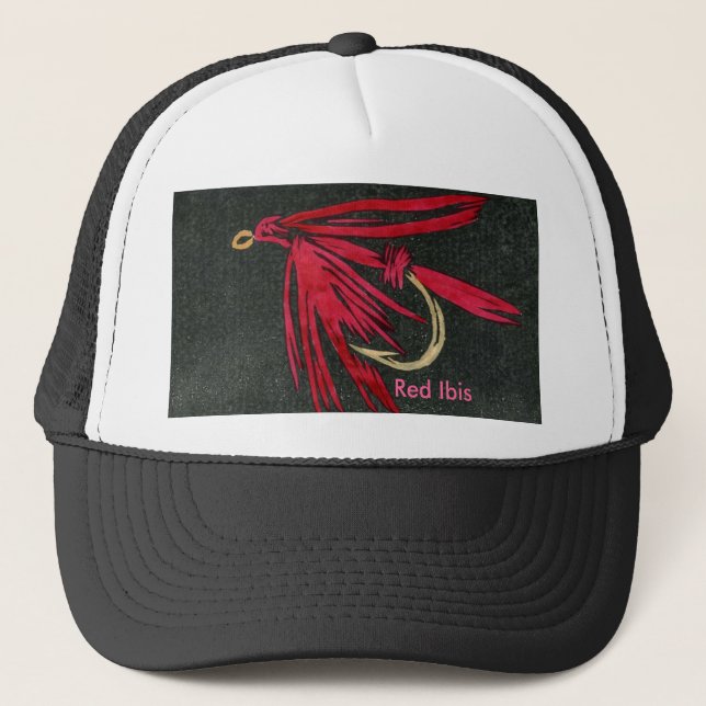 Classic Trout Fly Casquette "Red Ibis" (Devant)