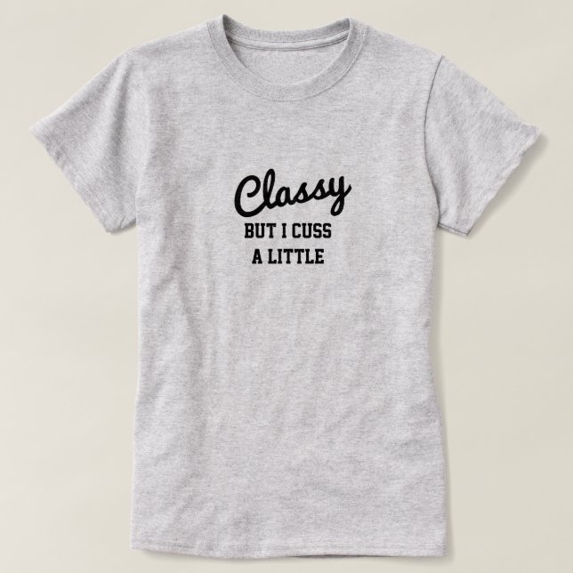 Classique Mais Je Cuse Un Petit T-shirt (Design devant)