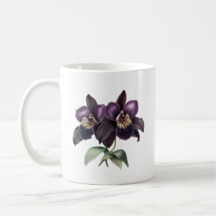 Classique tendance, mauve et tasse à café orchidée