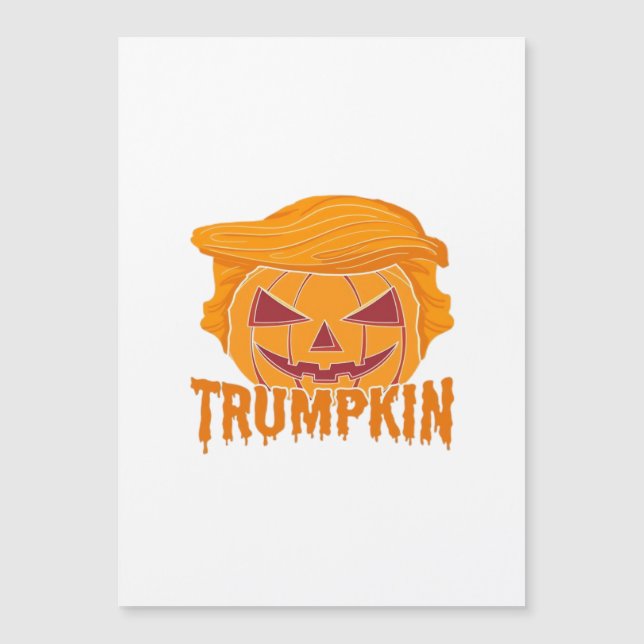 Classique Trumpkin – Style de président citrouille (Devant)