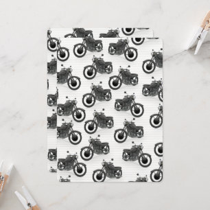 classique vieux motif moto