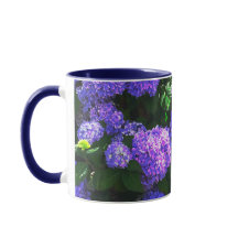 Classique violet réaliste Hydrangea Mug