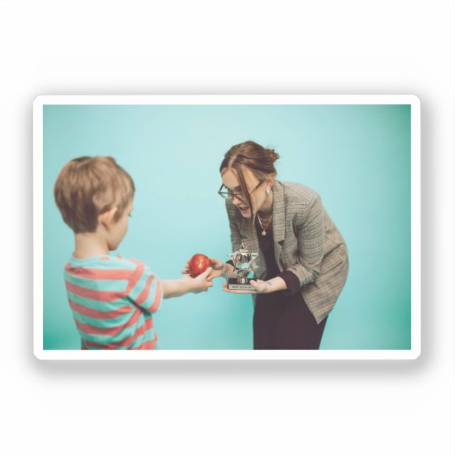 Classroom Reward Stickers with Student Photo (Recto)