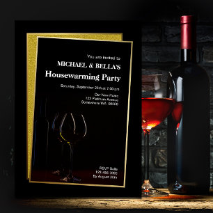 Classy Black Gold Parties scintillant House