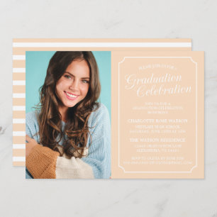 CLASSY CHIC ELEGANT GRADUTY INVITATION PARTI