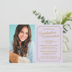 CLASSY CHIC ELEGANT GRADUTY INVITATION PARTI
