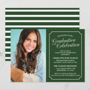 CLASSY CHIC ELEGANT GRADUTY INVITATION PARTI