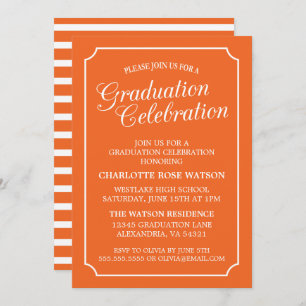 CLASSY CHIC ELEGANT GRADUTY INVITATION PARTI
