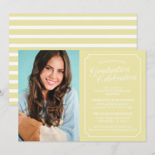 CLASSY CHIC ELEGANT GRADUTY INVITATION PARTI