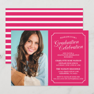 CLASSY CHIC ELEGANT GRADUTY INVITATION PARTI