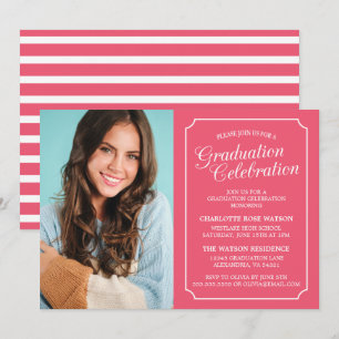 CLASSY CHIC ELEGANT GRADUTY INVITATION PARTI